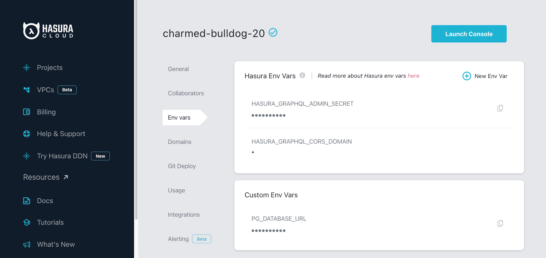 Environment Variables