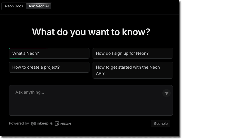 Ask Neon AI